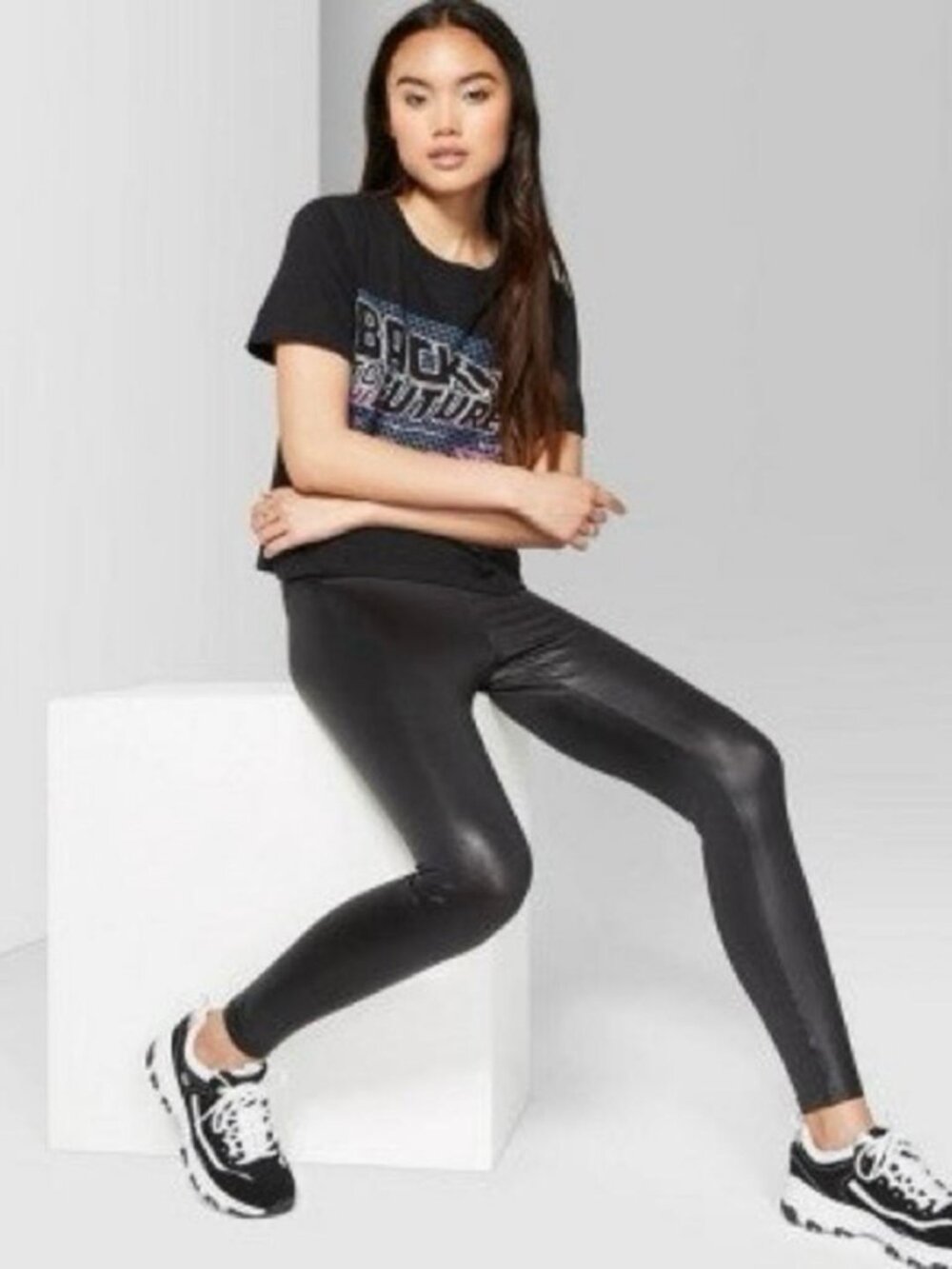 Vegan Leather Leggings